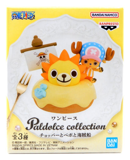 Bandai Spirits Paldolce collection Chopper, Bepo and the Pirate Crew Sunny Go Donut B