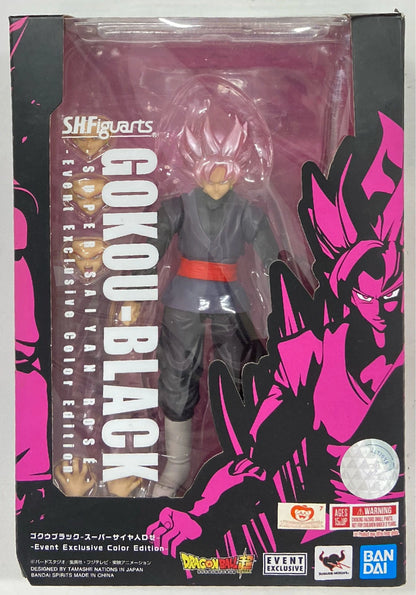BANDAISPIRITS SHFiguarts Dragon Ball Super Black EVENT EXCLUSIVE/SDCC 2019 Hong Kong Edition