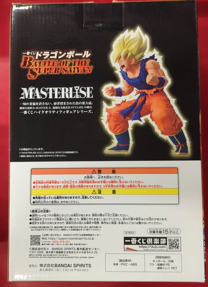 RFTERM0TOKEN Ichiban Kuji Dragon Ball BATTLE OF THE SUPER SAIYAN B-Prize Super Saiyan Son Goku MASTERLISE