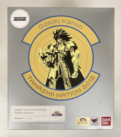 BANDAI Saint Seiya Myth Cloth EX Masami Kurumada Gemini Kanon/ Tamashi Nation Web Limited edition
