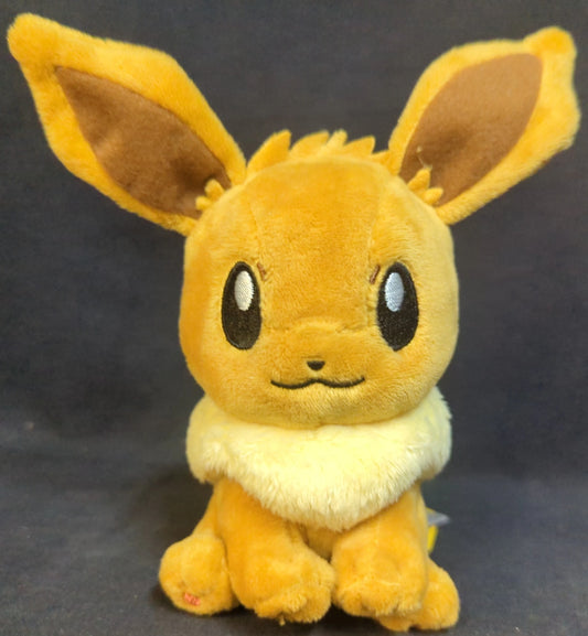 Pokemon - Plush Stuffed Toy/Pokemon fit/Yellow Tag Pocket Monster Eevee