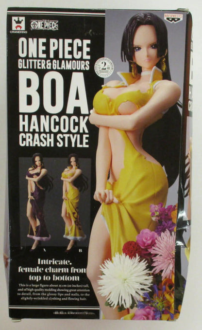 Banpresto - Glitter and Glamours -Boa Hancock CRASH STYLE- One Piece Hancock (Yellow)