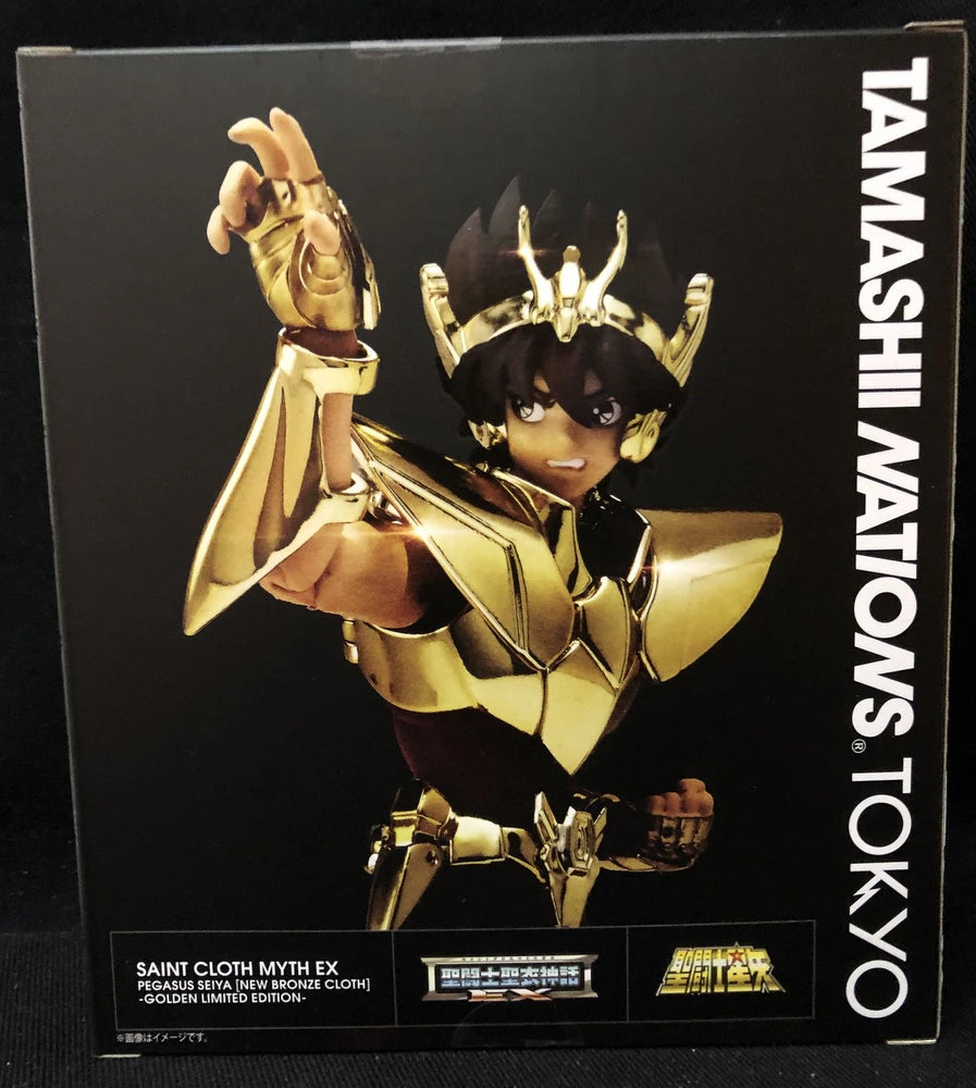 Bandai Spirits Saint Seiya Myth Cloth EX Pegasus Seiya Reborn Bronze Cloth GOLDEN LIMITED EDITION