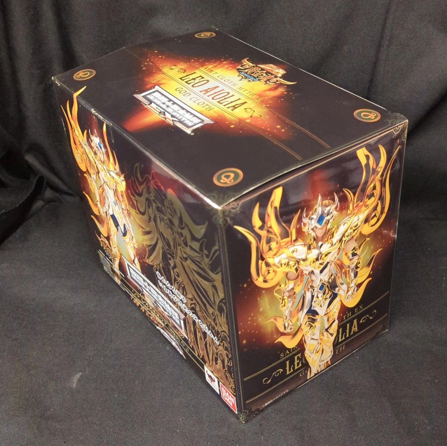 BANDAI Saint Seiya Myth Cloth EX Masami Kurumada Leo aiolia (God Cloth/With First Edition Bonus Item included