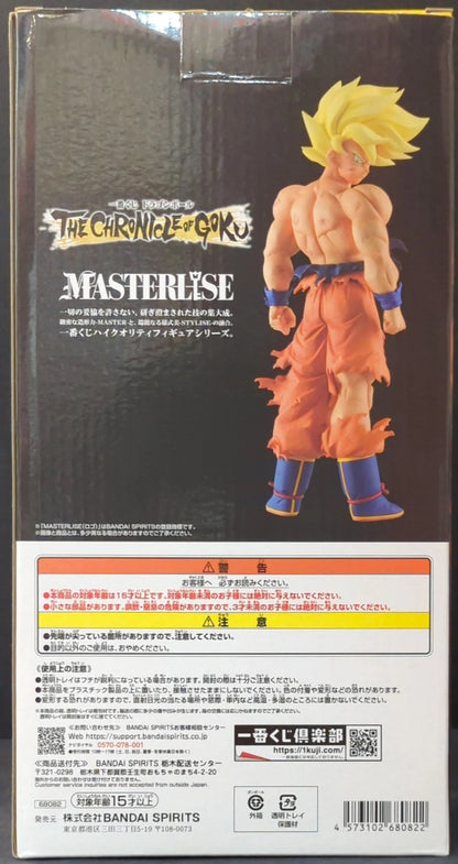 RFTERM0TOKEN Ichiban Kuji Dragon Ball THE CHRONICLE OF GOKU C-Prize Super Saiyan Son Goku MASTERLISE