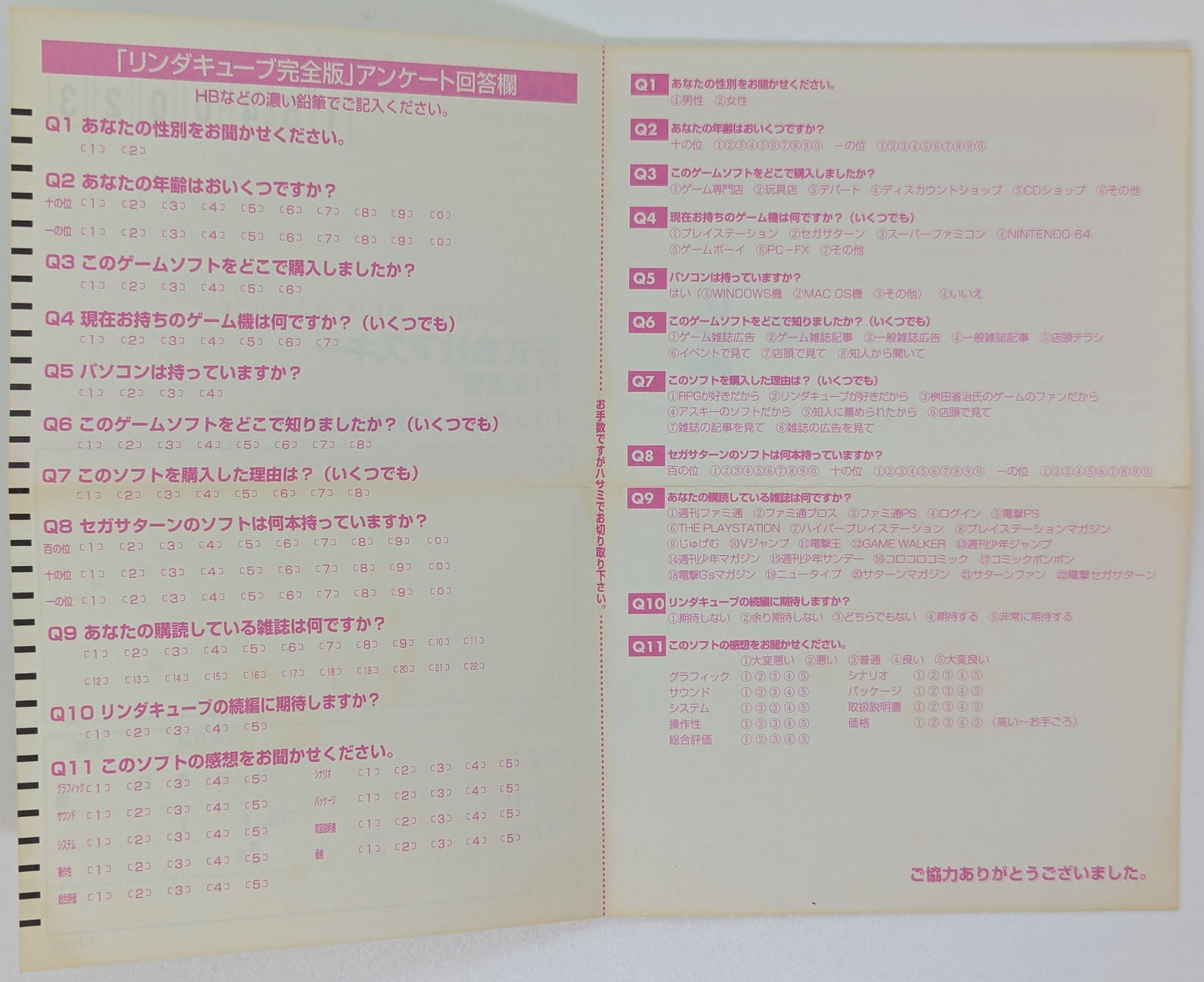 ASCII SS Linda Cube Complete Edition