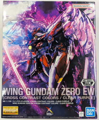 BANDAI SPIRITS MG 1/100 Mobile Suit Wing Gundam Zero EW [CROSS CONTRAST COLORS / CLEAR PURPLE] LIMITED