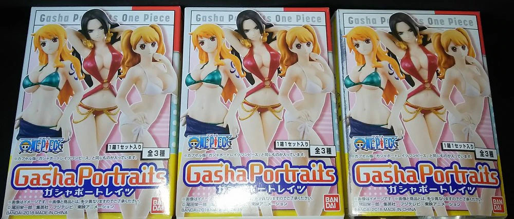 Bandai Gasha Portraits BOX version Complete 3 Type Set