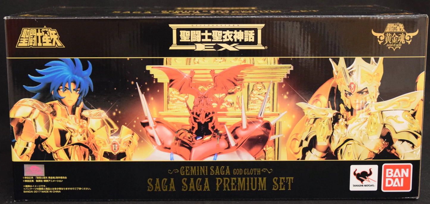 Bandai - Saint Seiya Myth Cloth EX Gemini Saga ( God Cloth ) Modify BOX-free - Sagasaga Premium set - Modify Mu