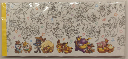 Pokemon Center Memo/FAN OF PIKACHU and EIEVUI Pokemon All-Over Print
