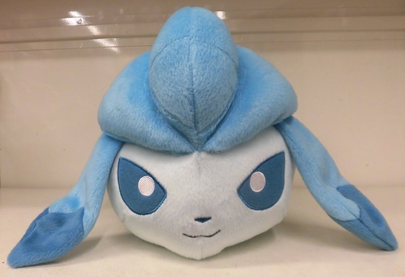Banpresto Kororin Friends Huge Stuffed Toy ~Leafeon・Glaceon ~ Pokemon Sun and Moon Glaceon
