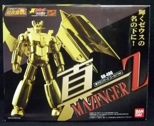 Bandai Soul of Chogokin GX49G Shin Mazinger Z Gold Ver