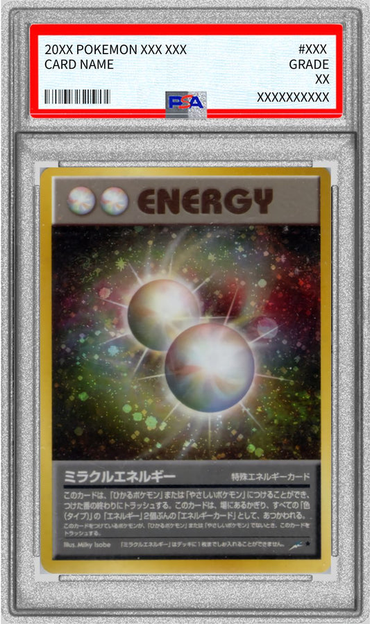 [PSA9 appraised] Miracle Energy [-] {Old back}
