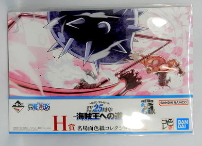 Bandai Spirits Ichiban Kuji One Piece TV Anime 25th Anniversary Road to the Pirate King H-Prize VS Katakuri Famous Scene Shikishi Collection