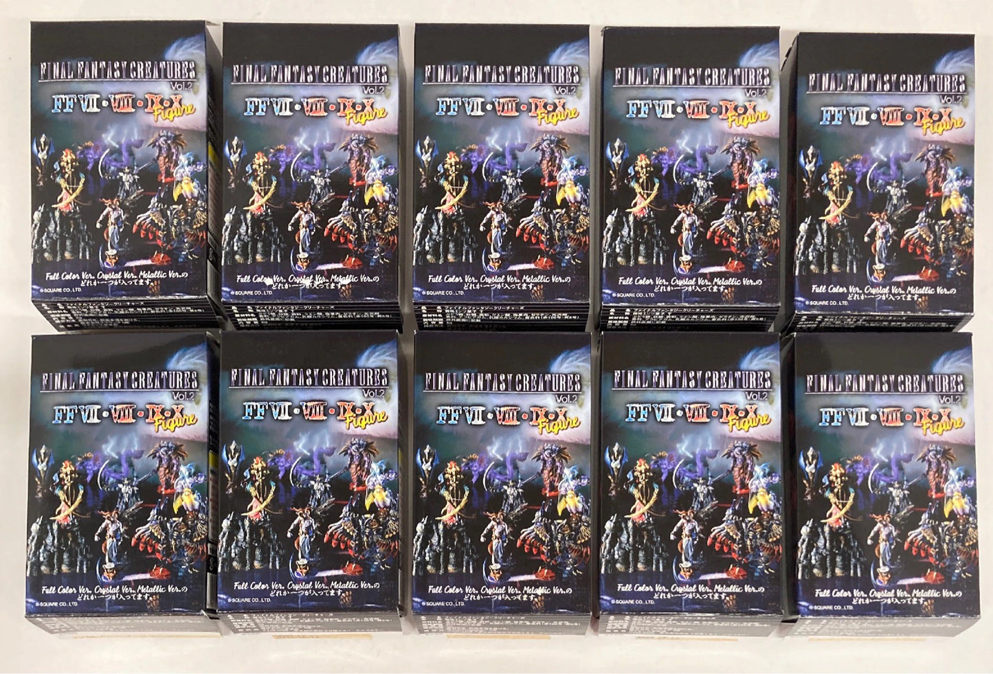 Furuta FF CREATURES02 10 Type Set Normal Cards Including Secret Card / FF CREATURES02 20010