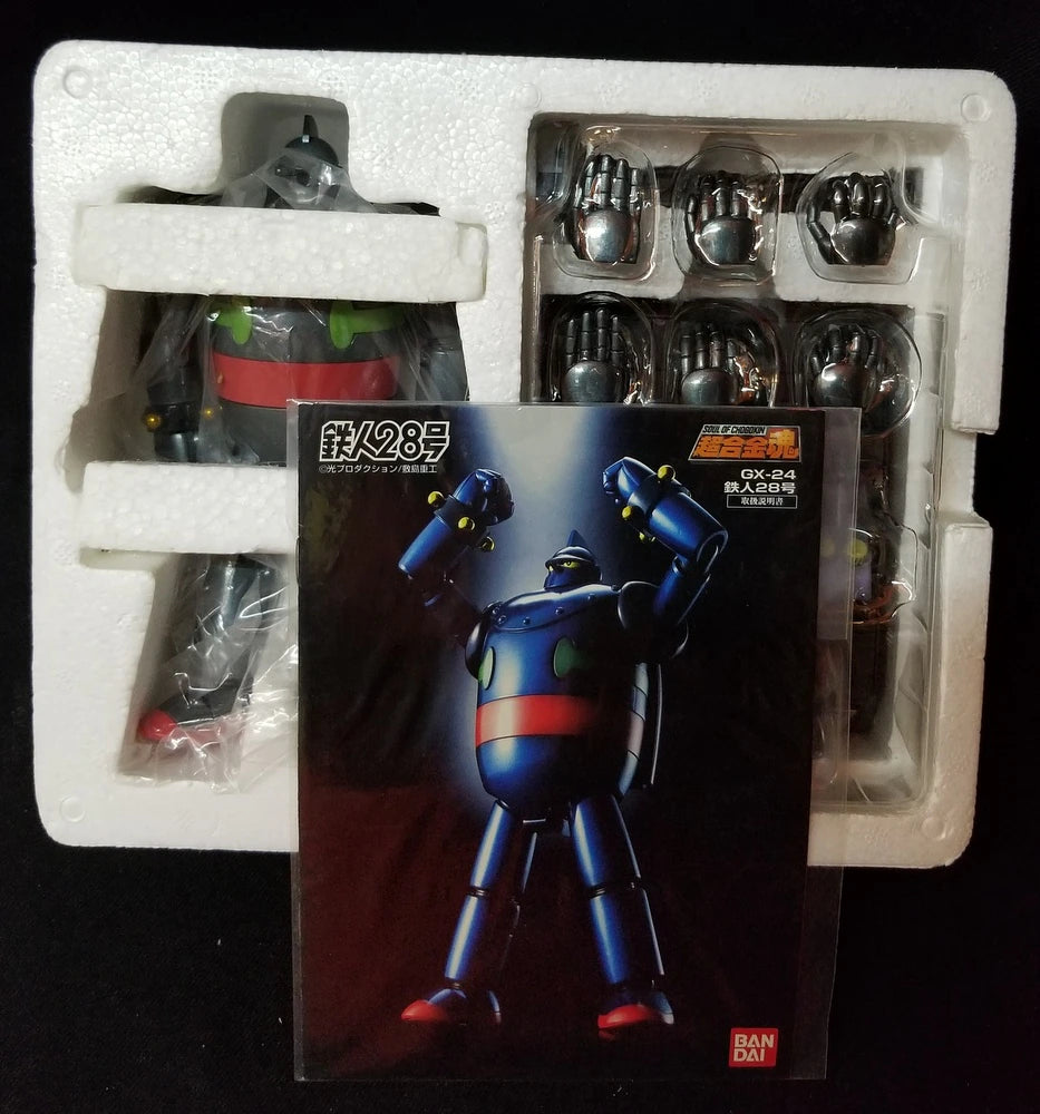 Bandai Soul of Chogokin GX24 Tetsujin 28 Special Color Ver. winning notice No