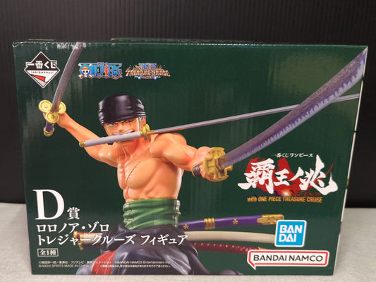 Bandai Spirits Ichiban Kuji Haou no Cho with ONE PIECE TREASURE CRUISE D Prize Roronoa Zoro Treasure Cruise Figure