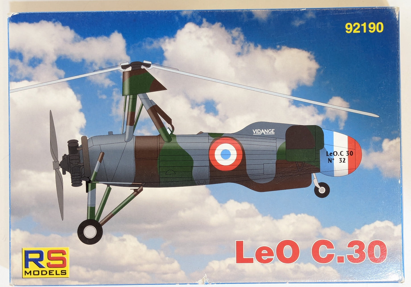 RS Modèles 1/72 échelle LeO C.30 92190