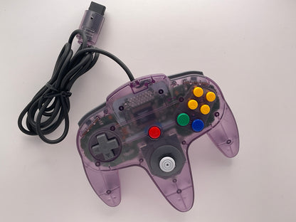 Nintendo 64 Controller Purple Transparent Boxed