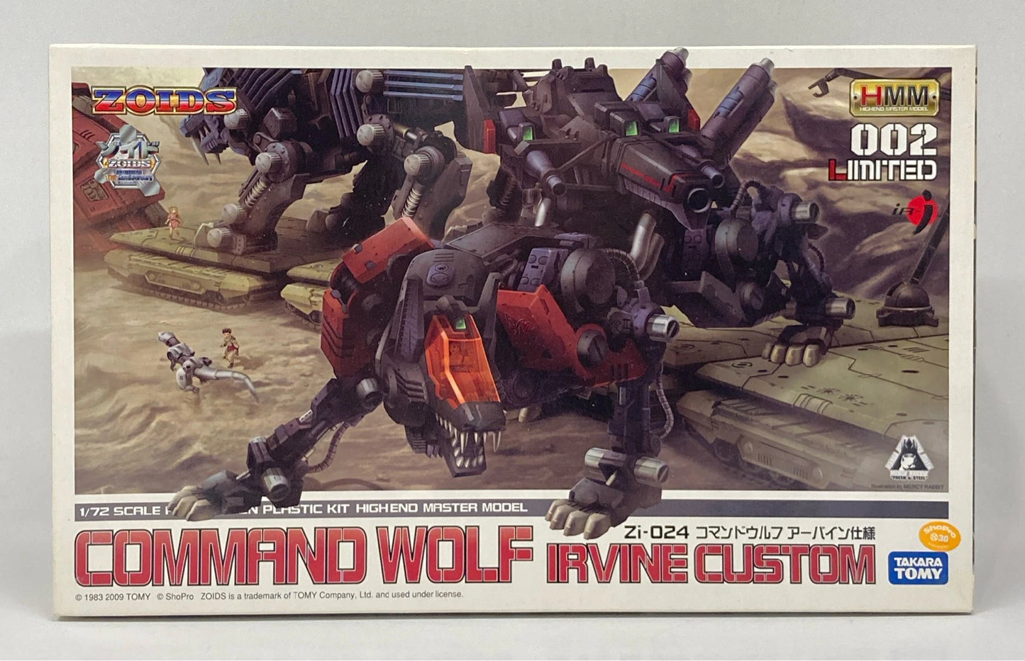 Kotobukiya 1/72 HMM Zi-024 Command Wolf Irvine Specification 002L