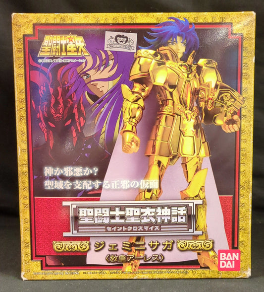 BANDAI Saint Seiya Myth Cloth Masami Kurumada Gemini Saga/Pope Ares/Resale Edition