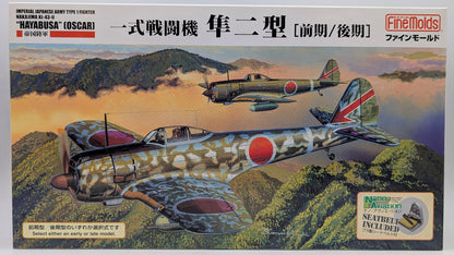 FineMolds 1/48 Japanese Army and Navy Aircraft: Imperial Japanese Army Type 1 Fighter Hayabusa Model 2 [Early/Late Production]