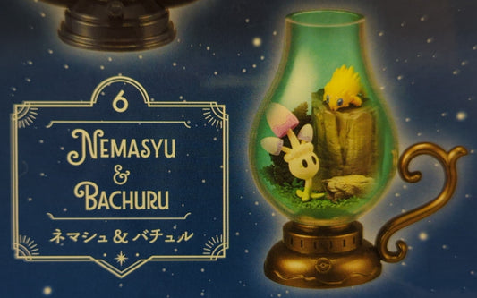 Re-Ment LANTERN DIORAMA Pokemon Nemashu & Joltik 6