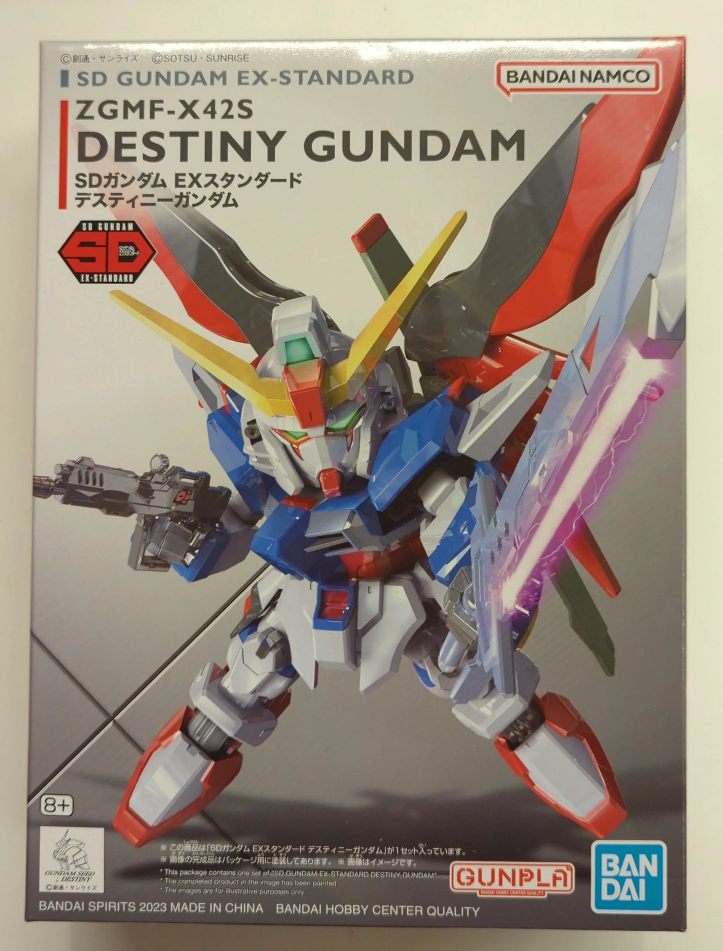 Bandai Spirits SD Gundam EX Standard Bandai Namco version Destiny Gundam 009