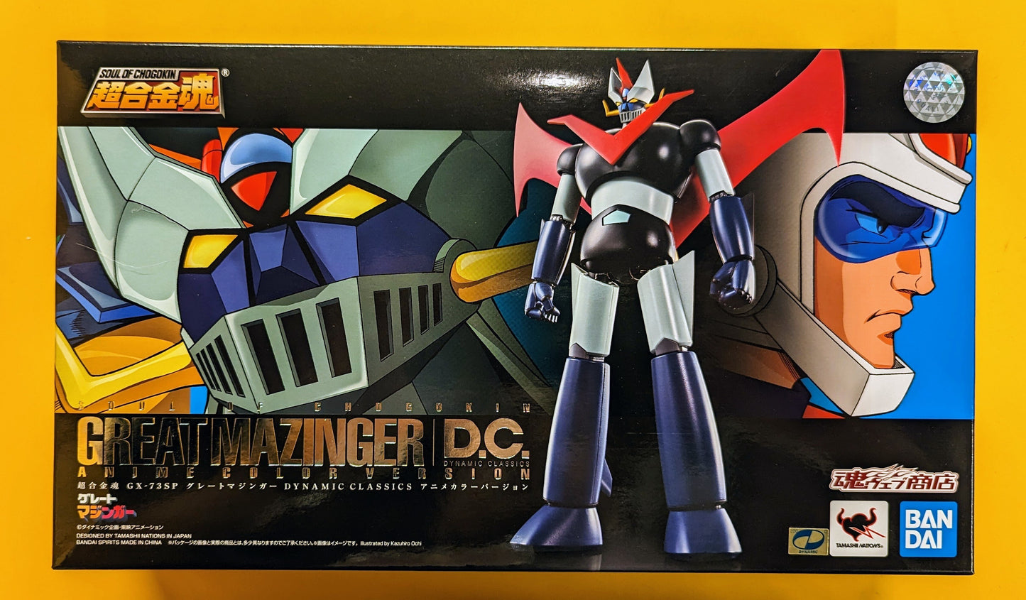 Bandai Spirits Soul of Chogokin Mazinger DC Anime Color Version GX-73SP