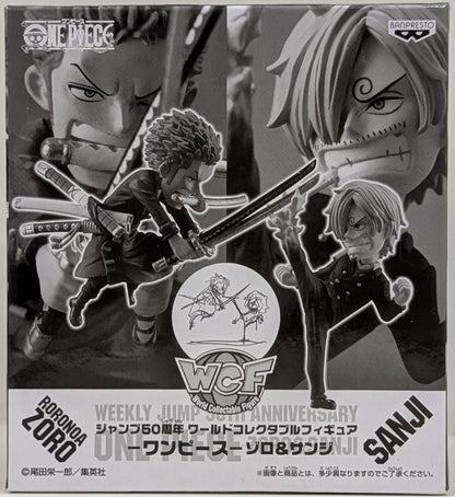 Banpresto WCF Jump 50th Anniversary Zoro and Sanji