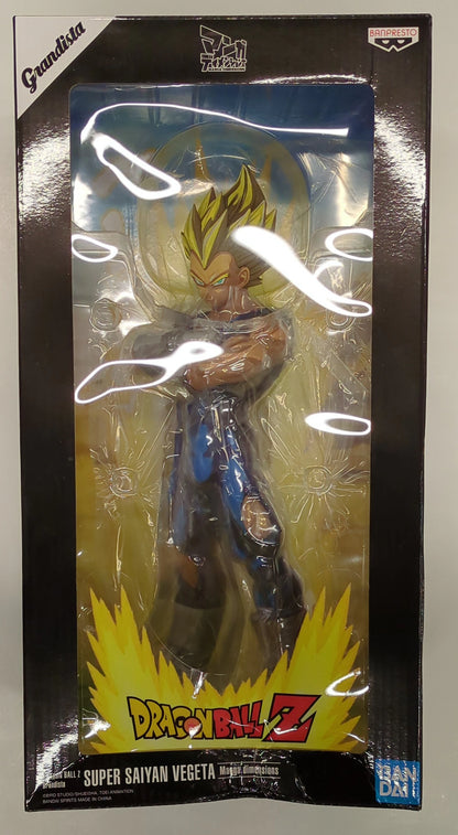 Bandai Spirits Grandista Dragon Ball Z Super Saiyan Vegeta Manga Dimensions