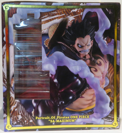 MegaHouse POP LIMITED EDITION SA-MAXIMUM Monkey D Luffy Gear 4 Bouncing Man