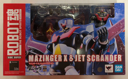 Bandai ROBOT Spirits < SIDE SUPER > Mazinger X & Jet Scrander X