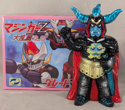 KAIJU ONE Mazinger Z Brawl ver.2.0 Third Series : Dark General Black molding/Gold and silver/Green/Red paint