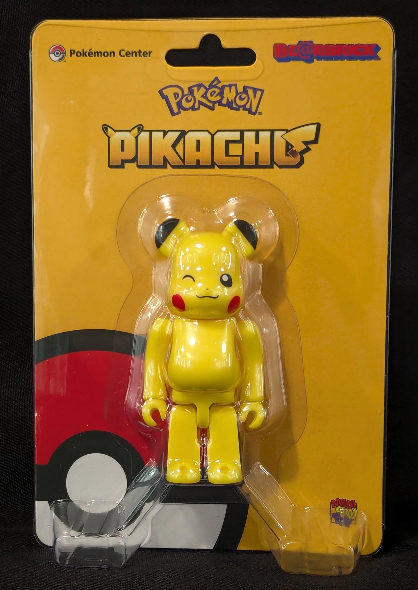MEDICOMTOY BE@RBRICK Pikachu Pokemon Center 100%