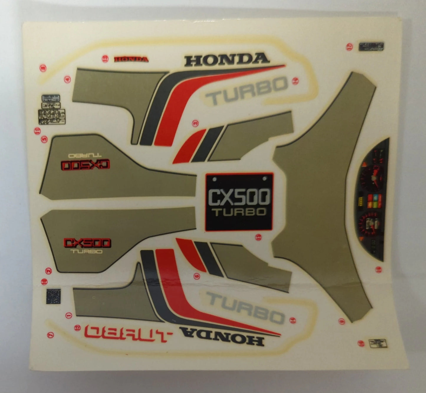 Tamiya 1/12 Motorcycle series Honda CX500 Turbo 16