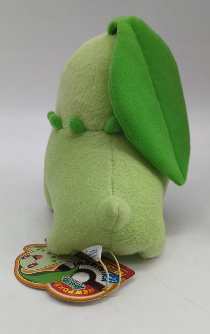 Takara Tomy NEW Pokemon Plush Stuffed Toy Collection Pokemon Diamond and Pearl Chikorita