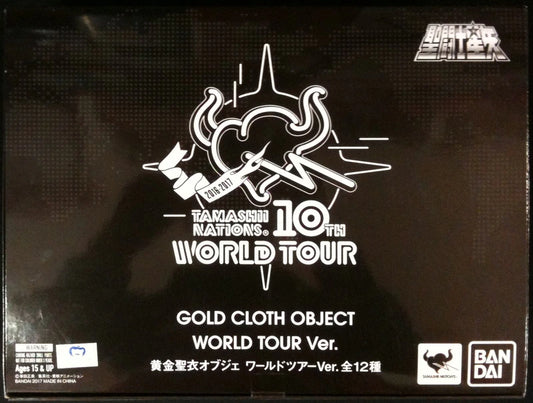 Bandai Saint Seiya Myth Cloth APPENDIX Appendix Gold Cloth Object World Tour ver. All 12 Type Set Box