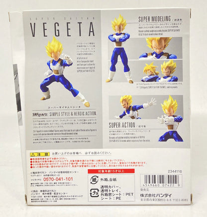Bandai SH Figuarts Dragon Ball Z Super-Saiyan Vegeta Renewal Version