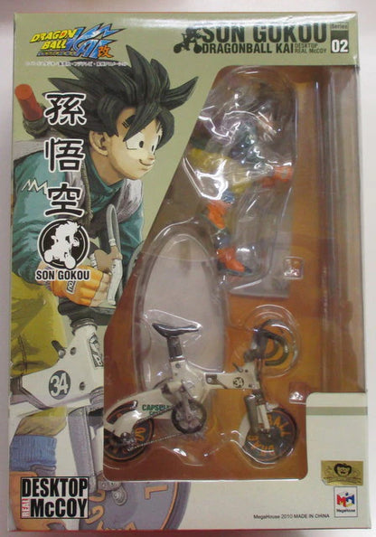 MegaHouse DESKTOP REAL McCOY Son Goku 02 (Bicycle)