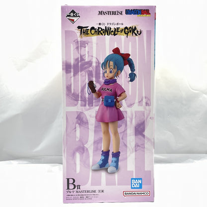 一番くじ ドラゴンボール THE CHRONICLE OF GOKU B賞 ブルマ MASTERLISE