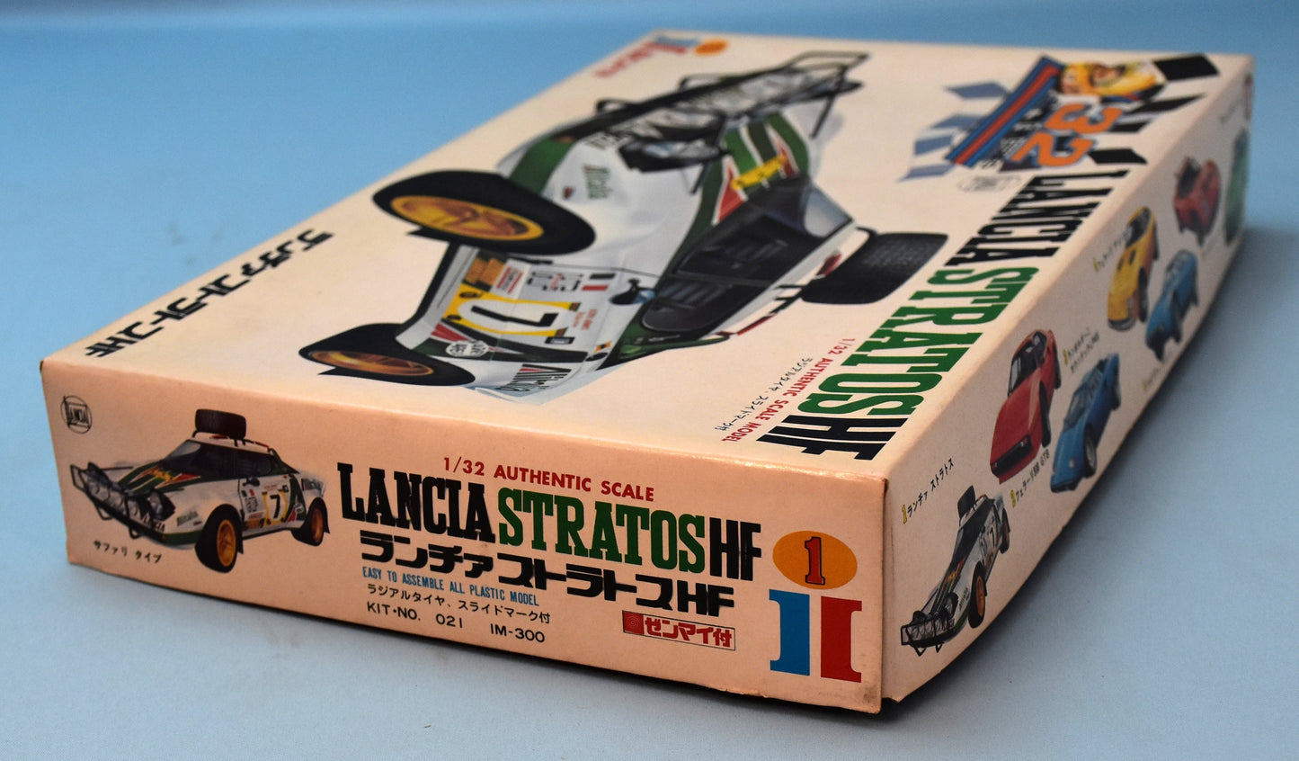 Ikko Mokei 1/32 Lancia Stratos HF 1 with mainspring