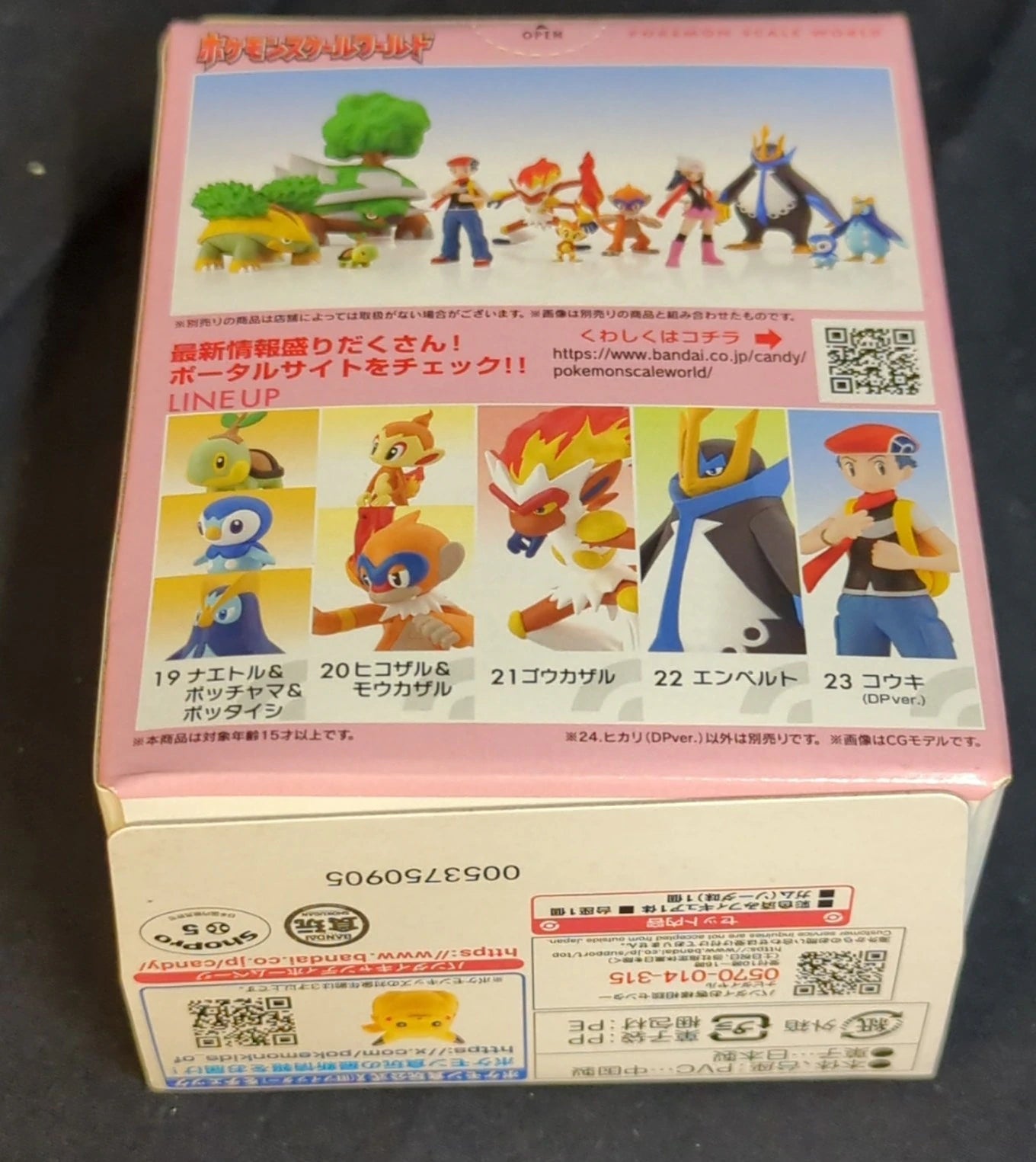 Bandai RFTERM0TOKEN Scale World Sinnoh Region RFTERM1TOKEN Hikari (DP ver.) Re-release 6