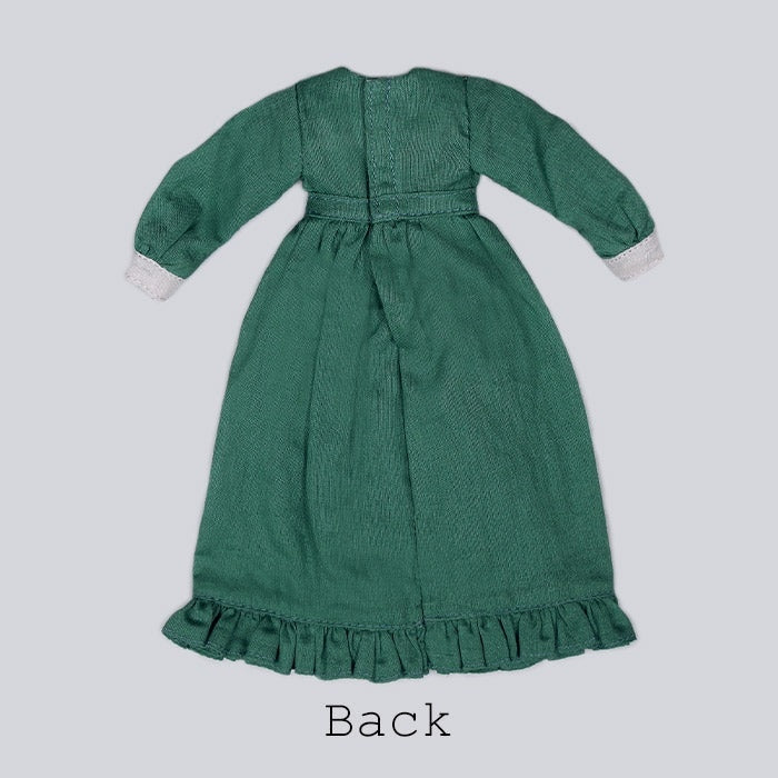 ★Nuovo di zecca★Junie Moon Dear Darling 22 cm bambola (Neo Blythe) con giogo a balze, set lungo in un unico pezzo verde