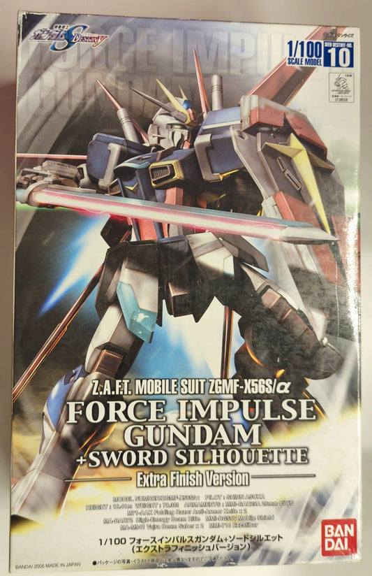Bandai Gundam Seed Destiny Force Impulse Gundam + Sword Silhouette Extra Finish version 10