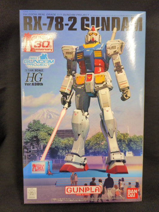 Bandai HG/Ver G30th Limited) RX78-2 Gundam (Ver G30th/Real Grade 1/1 Gundam Project Ver)