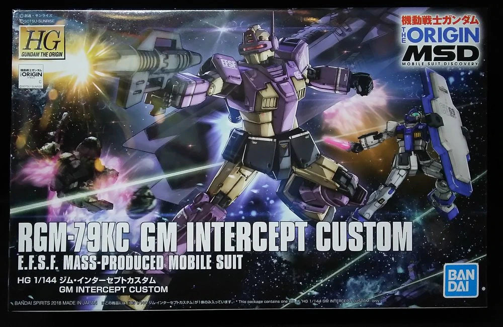 RFTERM0TOKEN HG RFTERM1TOKEN THE ORIGIN 1/144 Mobile Suit RFTERM2TOKEN THE ORIGIN GM Intercept Custom 023