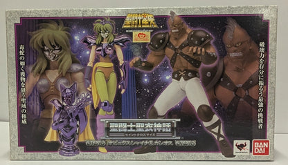 BANDAI Saint Seiya Myth Cloth Masami Kurumada Ophiuchus Shaina and Cassios