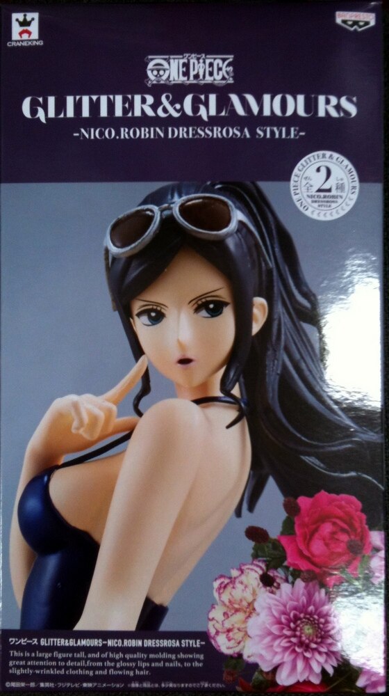 Banpresto GLITTERandGLAMOURS NICO.ROBIN DRESSROSA STYLE One Piece Nico Robin