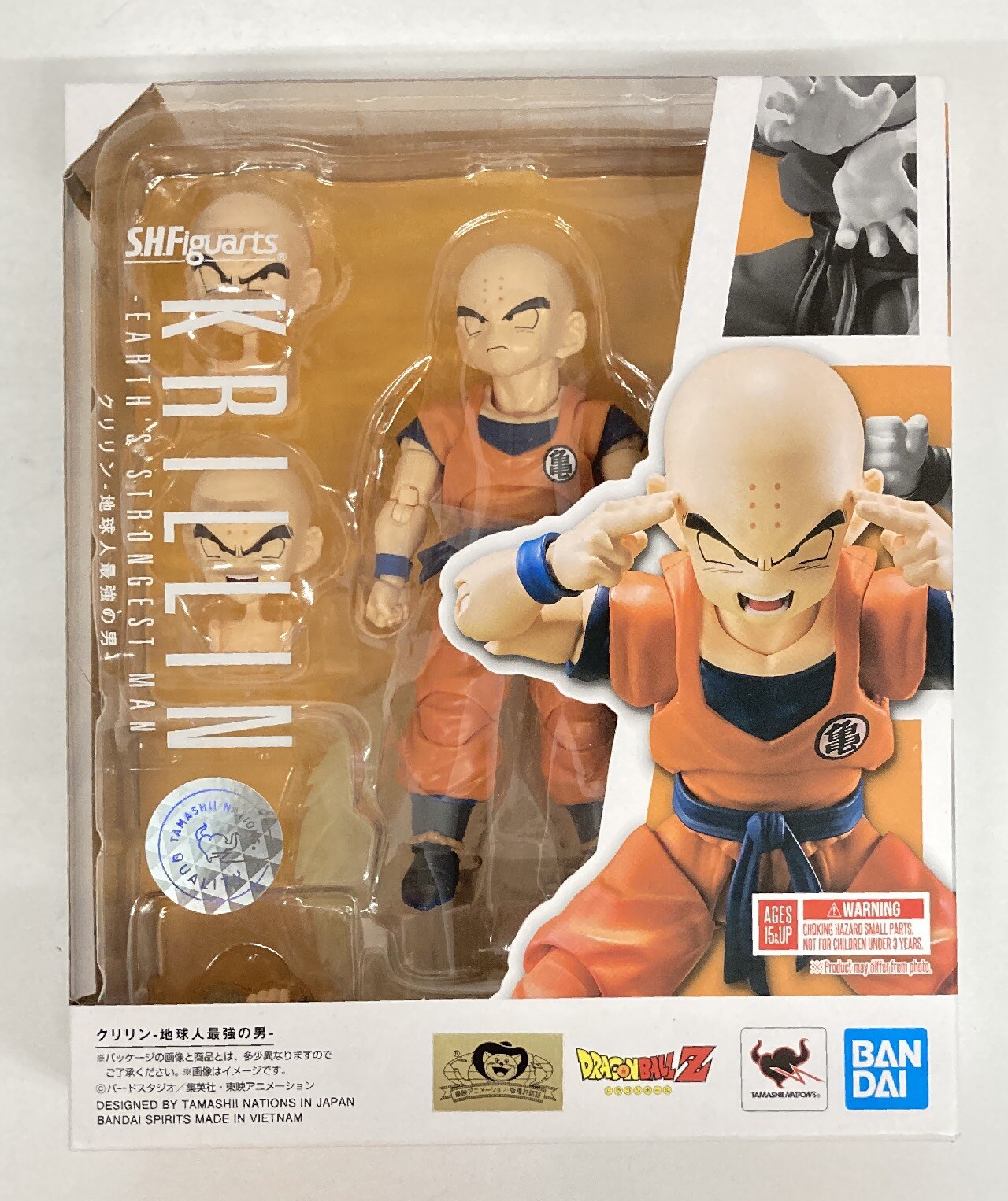 BANDAI SPIRITS SHFiguarts Krilin - Earth's Strongest Man -